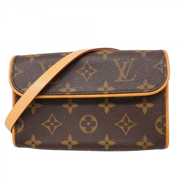 LOUIS VUITTON Authentic Brown Monogram Pochette Fanny Pack